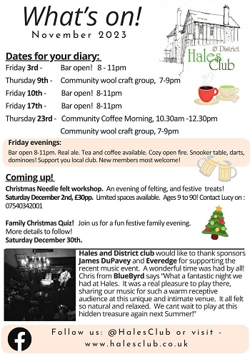 November Whats On