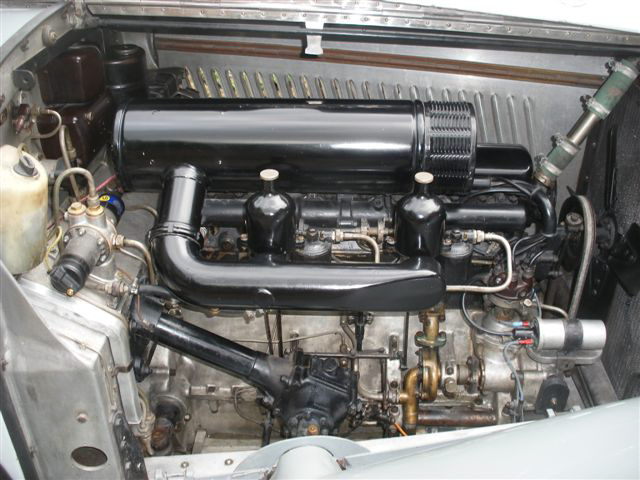 1934 Bentley Engine detail