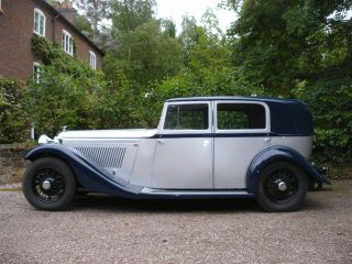 1934 Bentley 3.5 Litre Saloon by Hooper