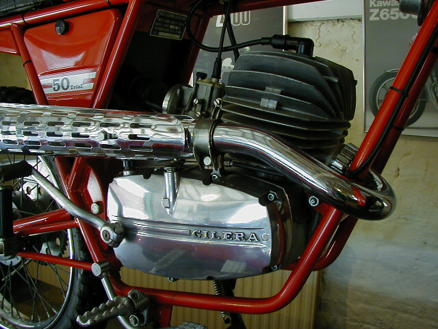 Gilera - engine detail