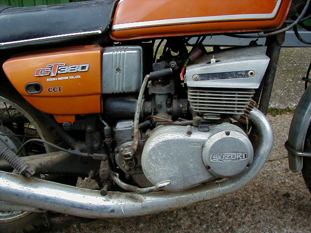 1976 GT380 requires complete restoration