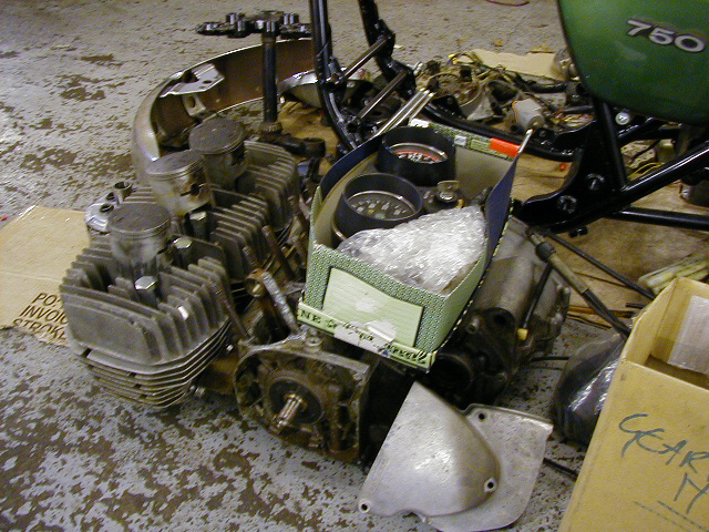 1975 Kawasaki H2B 750 Project