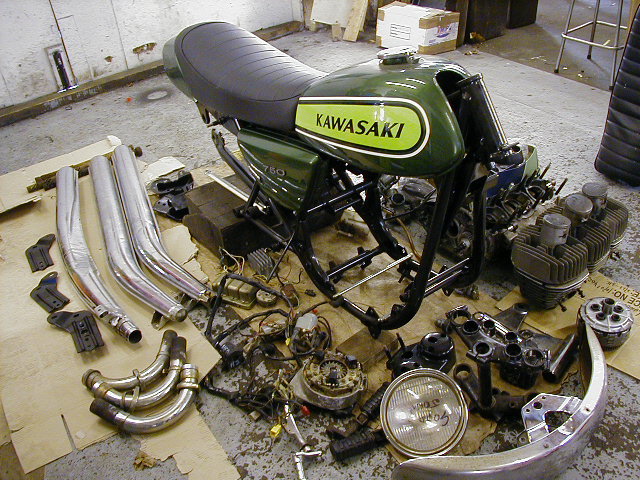 1975 Kawasaki H2B 750 "Project"
