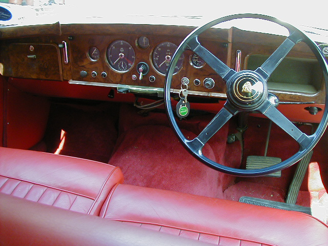 1959 Jaguar Mk1 interior / instruments