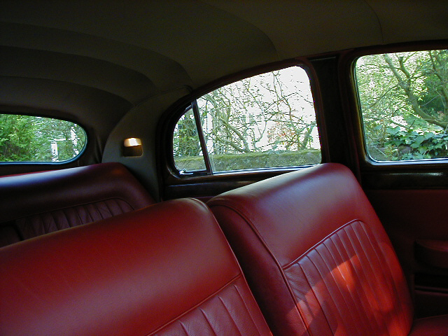 1959 Jaguar interior