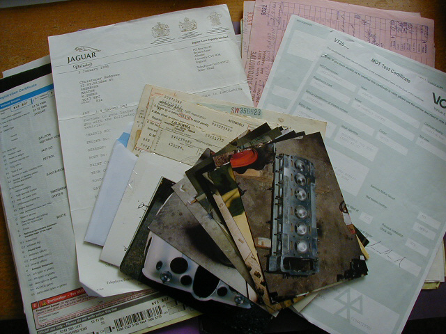 Jaguar Mk1 documents and history