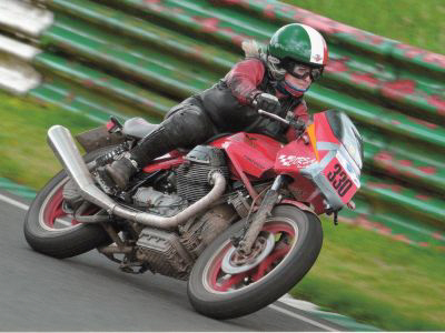 Kate on her LM4 at Mallory July 2012