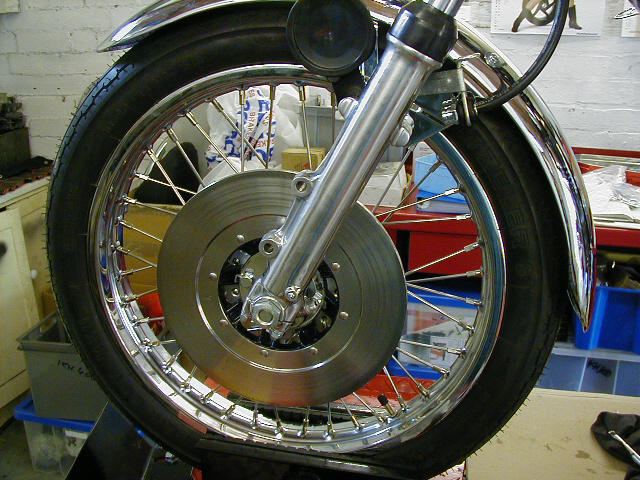 1978 Kawasaki KH400A4 being restored May 2009