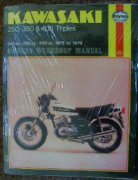 Kawasaki KH250 350 400 Haynes Manual