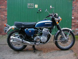 1973 Honda CB750K2 UK bike