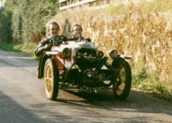 Will & Tom on 3 wheels!