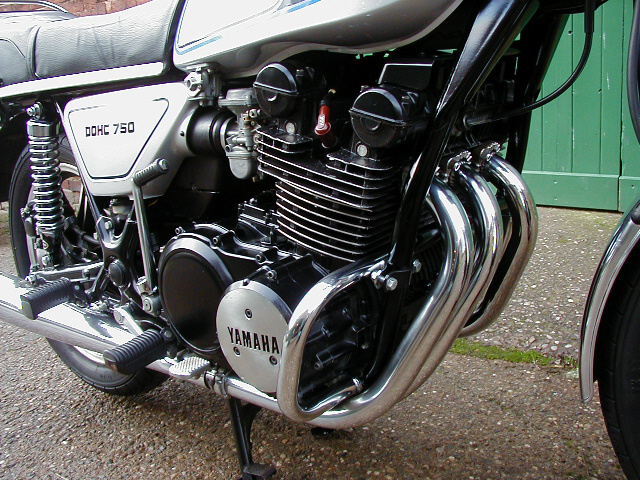 Yamaha XS750 Engine Detail