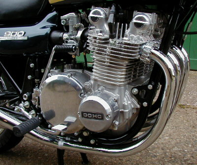Kawasaki Z1B engine - restored by Classic Bikes Ltd August 2010