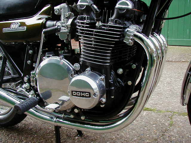 1973 Kawasaki Z1 engine