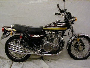 1975 Kawasaki Z1B candy super red