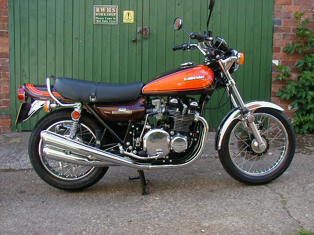 1973 Kawasaki Z1 900 - a very rare original UK registered example in Candy Orange