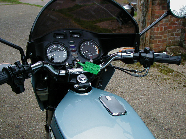 1978 Kawasaki Z1R "Cockpit" detail