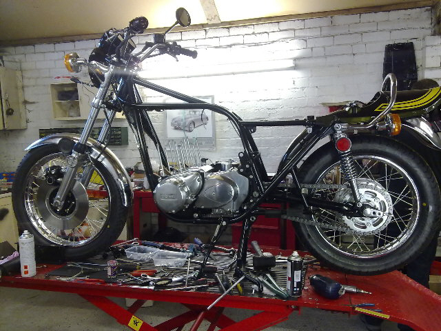 1973 Kawasaki Z1 900 part completed