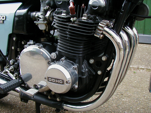 1978 Kawasaki Z1R engine detail