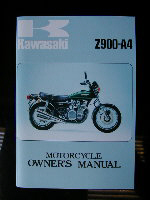 Z900A4 Owners Hand Book