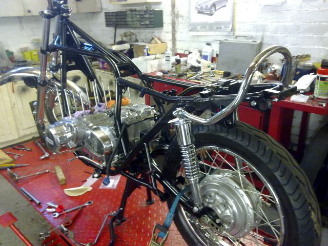 1976 Kawaswaki Z900A4 -1st Feb 2012
